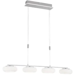 Q-Smart-Home Pendellamper>Paul Neuhaus Q-ETIENNE LED-hængelampe, 4 lyskilder