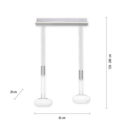 Q-Smart-Home Pendellamper>Paul Neuhaus Q-ETIENNE LED-hængelampe, 2 lyskilder