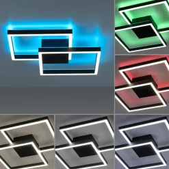 Q-Smart-Home Paul Neuhaus Q-MARKO LED-loftlampe, 2 lk, kantet