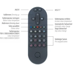 Paul Neuhaus Q-MARKO LED-loftlampe, 2 lk, rund^Q-Smart-Home Best