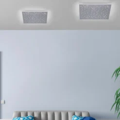 Børn Q-Smart-Home Paul Neuhaus Q-NIGHTSKY LED-loftlampe, 60 x 60 cm