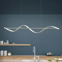 Q-Smart-Home Pendellamper>Paul Neuhaus Q-Swing LED-hængelampe, stål