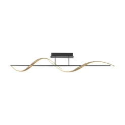 Paul Neuhaus Q-Swing loftlampe antracit/messing^Q-Smart-Home Discount
