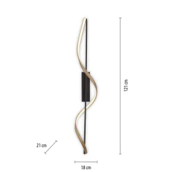 Paul Neuhaus Q-Swing loftlampe antracit/messing^Q-Smart-Home Discount