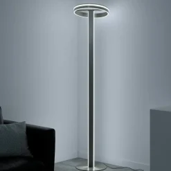 Paul Neuhaus Q-Vito LED-gulvlampe, lige med ring^Q-Smart-Home Online