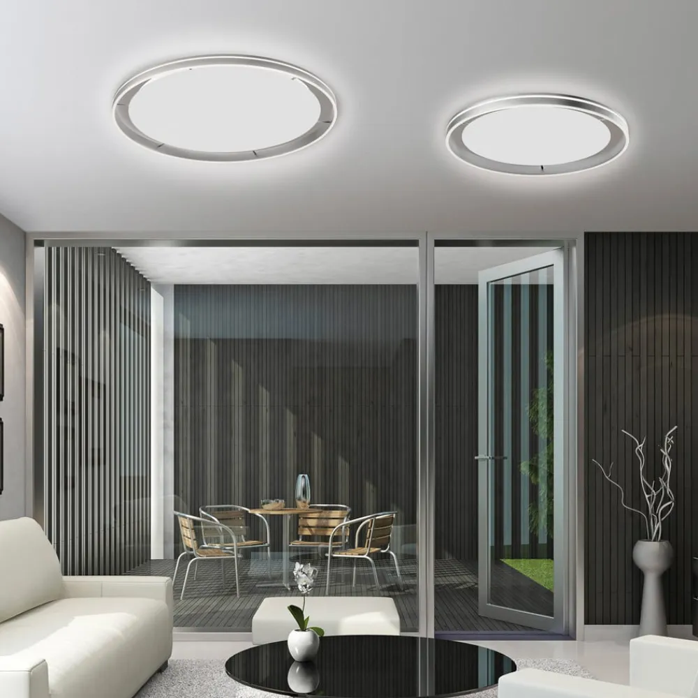 Q-Smart-Home Paul Neuhaus Q-VITO LED-loftslampe 79 cm stål