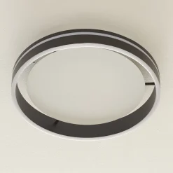 Q-Smart-Home Loftlamper>Paul Neuhaus Q-VITO LED-loftslampe 40 cm antracit