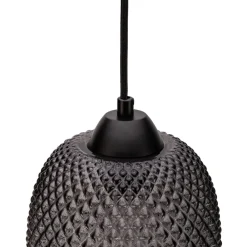 Gleaming Glamour hængelampe af røgfarvet glas^Pauleen Hot