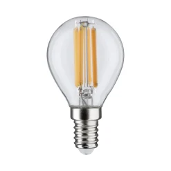 Pauleen Filament Pære>LED-dråbepære, glødetråd, E14, 6,5 W, klar, 2.700K