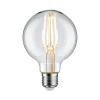 Pauleen Filament Pære>LED-filamentpære G80 E27 7,5 W klar 2.700 K
