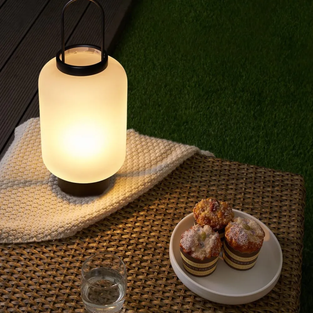 Pauleen Dekorationsbelysning|Terrassebelysning>mobil lanterne Glow, timerfunktion, IP44