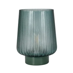 Pauleen Dekorationsbelysning>Pretty Glamour E27-LED, metalfod, turkis