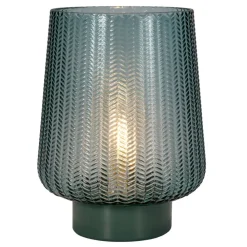 Pauleen Dekorationsbelysning>Pretty Glamour E27-LED, metalfod, turkis