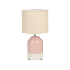 Pauleen Sandy Glow bordlampe, creme/rosa