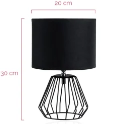 Pauleen Shiny Diamond bordlampe med burfod