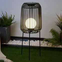 Pauleen Dekorationsbelysning|Solcellelamper>Sunshine Coziness LED-gulvlampe m solcelle