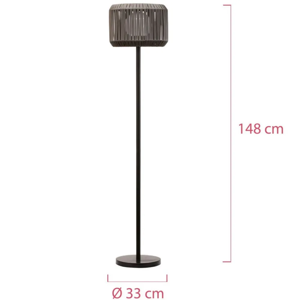 Pauleen Solcellelamper>Sunshine Elegance LED-gulvlampe m solcelle