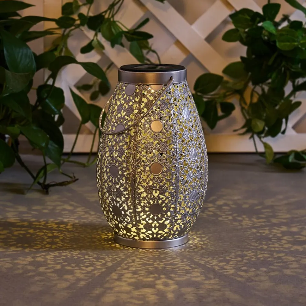 Pauleen Dekorationsbelysning|Solcellelamper>Sunshine Temptation LED solcelle lanterne 23 cm