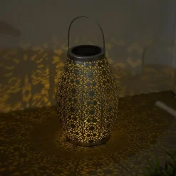 Pauleen Dekorationsbelysning|Solcellelamper>Sunshine Temptation LED solcelle lanterne 27 cm