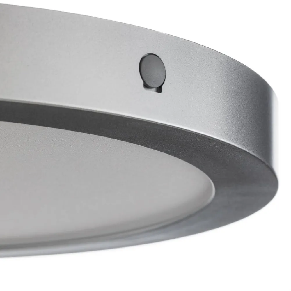 Paulmann Abia LED-panel Ø 30 cm 2.700 K mat krom