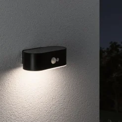 Paulmann Solcelle Lampe Med Sensor|Solcellelamper>Adya udendørs væglampe, solcelle, sensor