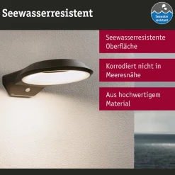 Anela LED-sensor-væglampe 2.200 K^Paulmann Outlet