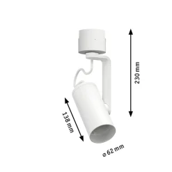 Apol II URail Spot hvid mat^Paulmann Hot