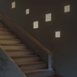 Areo panel 3 stepdim, kantet 840 17,5 cm^Paulmann