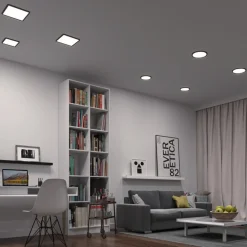 Areo ZigBee CCT kantet sort 17,5x17,5cm^Paulmann Clearance