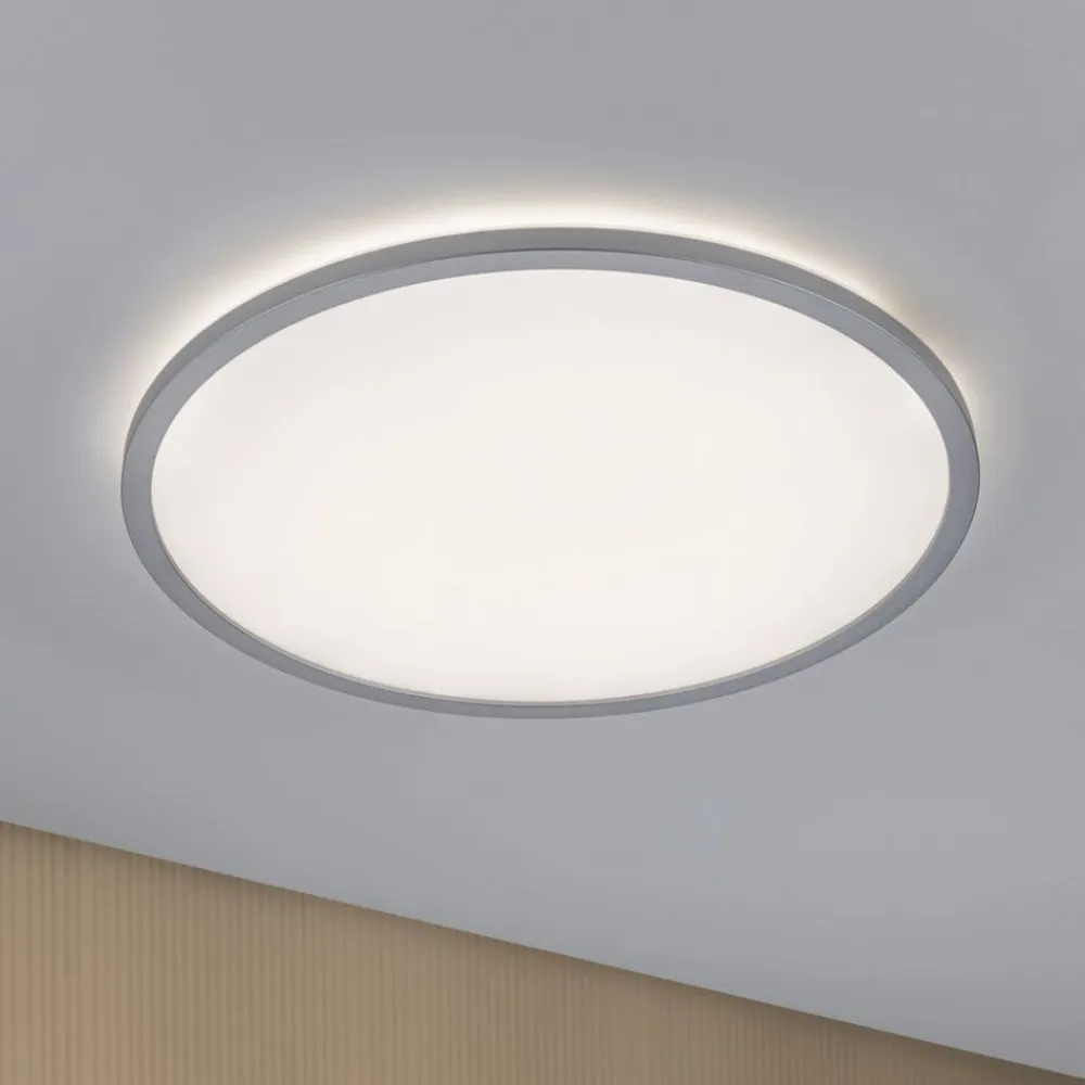 Atria Shine LED-panel, krom, dæmpbar, Ø 42 cm^Paulmann Clearance