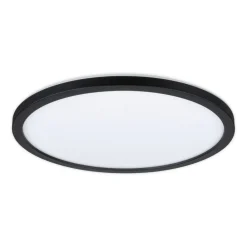 Paulmann Arbejdsrum/Kontor|Loftlamper>Atria SHINE LED-panel, sort, Ø 29 cm