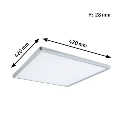 Atria Shine panel 3-step krom 830 42x42^Paulmann Best