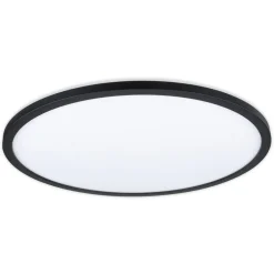 Paulmann Loftlamper>Atria Shine panel 3-trins sort 840 Ø42cm