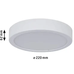 Paulmann Aviar LED-loftlampe Ø 22 cm hvid 4.000 K
