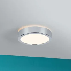 Paulmann Loftlamper>Aviar LED-loftlampe Ø 22 cm krom 3.000 K