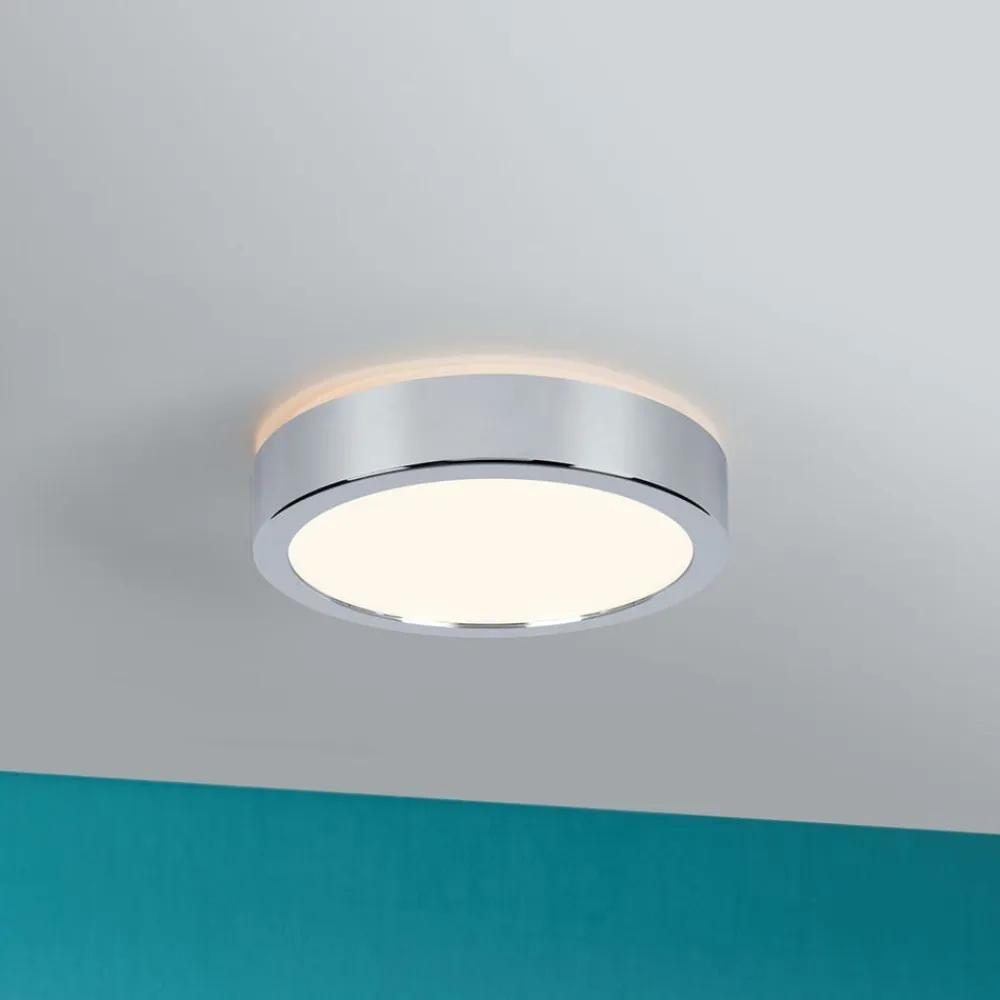 Paulmann Loftlamper>Aviar LED-loftlampe Ø 22 cm krom 3.000 K