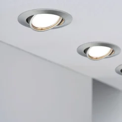 Base, LED-indbygningsspot, 3 sæt, jern^Paulmann Clearance