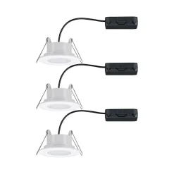 Paulmann Calla drejelig dim Ø9cm 840 3 stk hvid