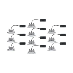 Paulmann Calla drejelig onoff 9cm 840 10 stk krom
