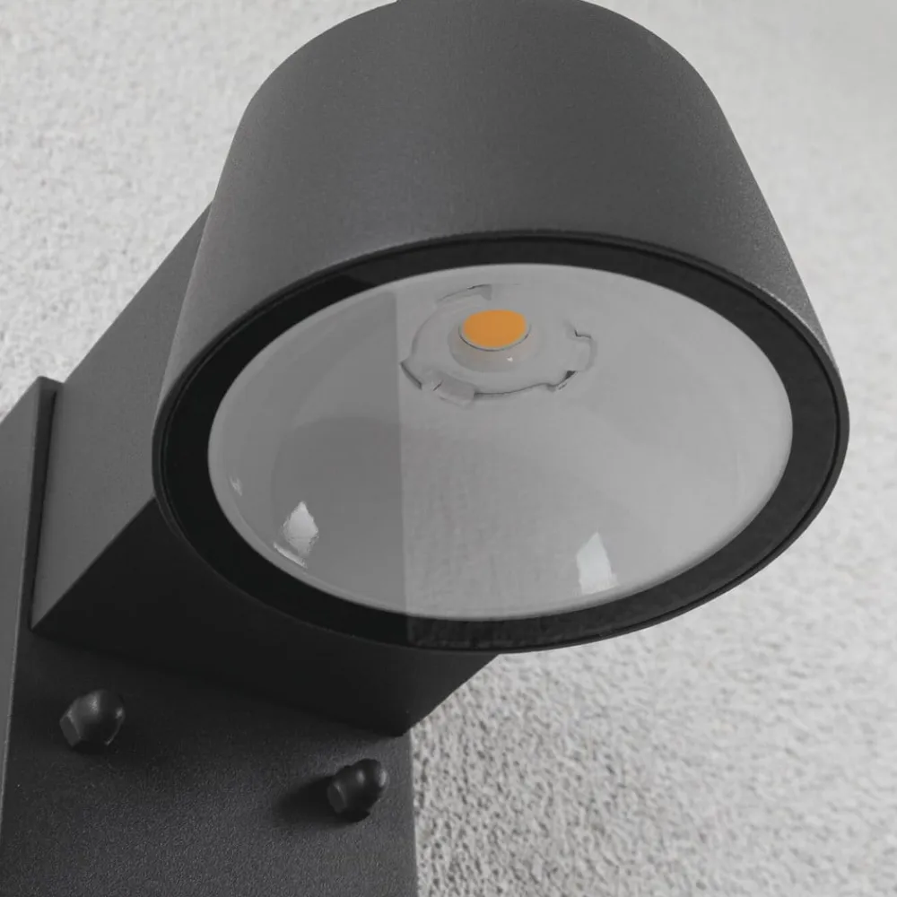 Capea udendørs LED-væglampe, antracit, aluminium^Paulmann Clearance