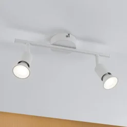 Carolina loftspot, hvidt, 2 lyskilder^Paulmann Online