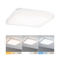 Cela LED-panel, 28 x 28 cm, hvid, IP44^Paulmann New