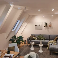 Circle LED-wiresystem 5 lk, mat hvid^Paulmann New