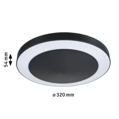 Paulmann Circula LED-udendørslampe ZigBee antracit