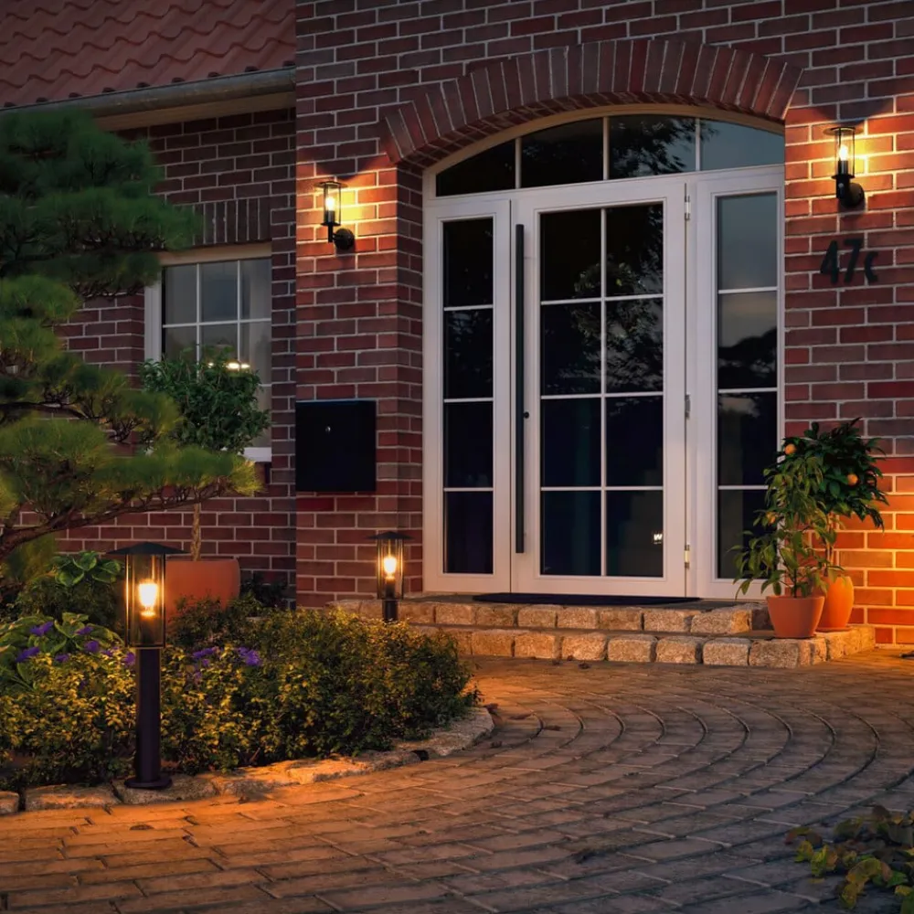 Paulmann Gadebelysning>Classic LED-gadelampe med gyldent lys