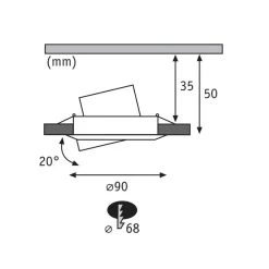 Paulmann Loftlamper|Indbygningsspots><noscript><img width=