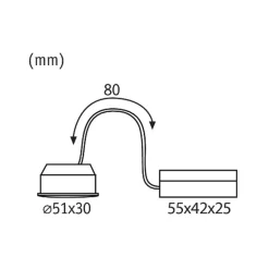 Paulmann Indbygningsspots><noscript><img width=
