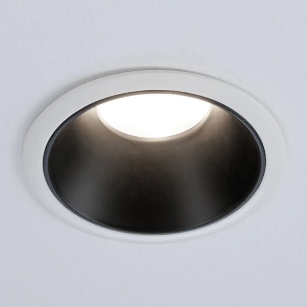 Paulmann Loftlamper>Cole LED-spotlight, sort-hvid