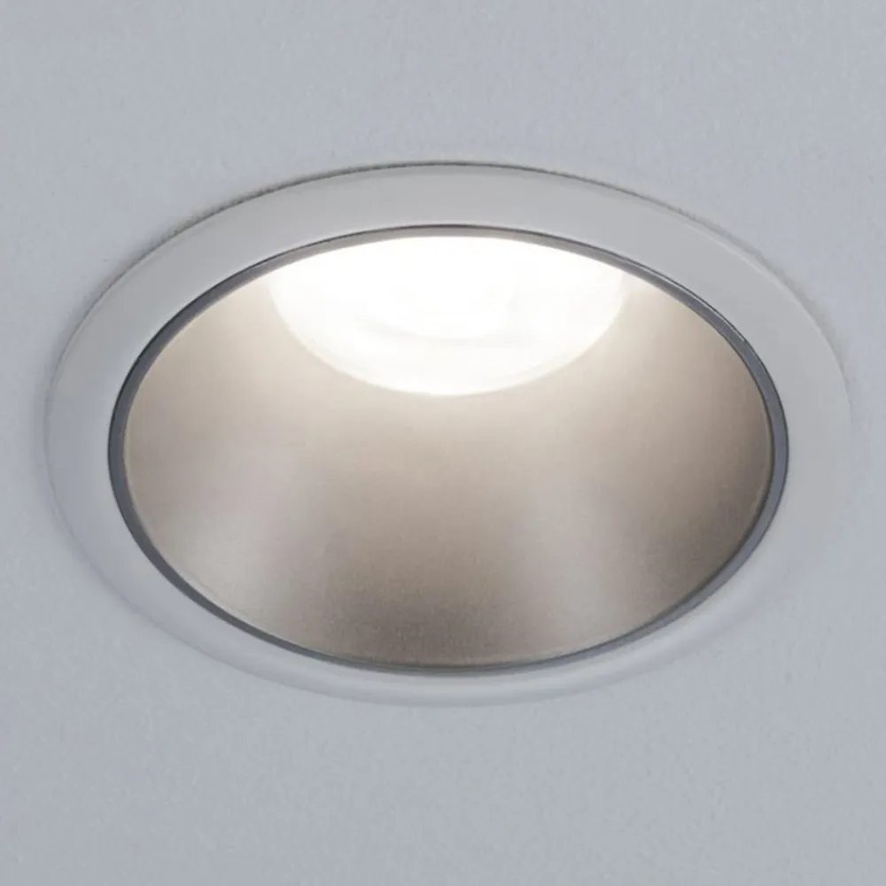 Paulmann Indbygningsspots|Spotlights>Cole spotlight GU10, hvid/sølv