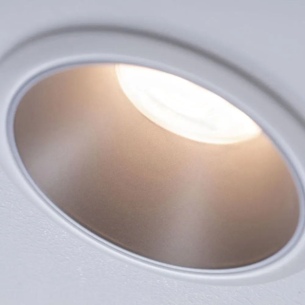 Paulmann Indbygningsspots|Spotlights>Cole spotlight GU10, hvid/sølv